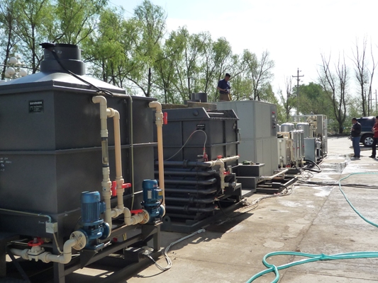 一體化鉆井廢水處理裝置 移動式鉆井廢水處理設備